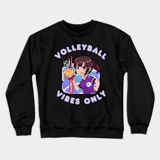 Volleyball vibes only Crewneck Sweatshirt